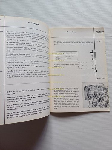 Alfa Romeo Spider 1300 Junior 1968 manuale uso manutenzione libretto …