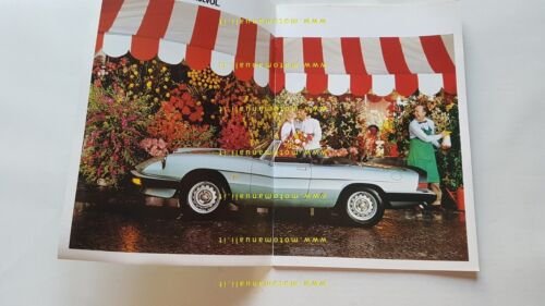 Alfa Romeo Spider 2.0 1983 depliant originale OLANDESE brochure DUTCH …