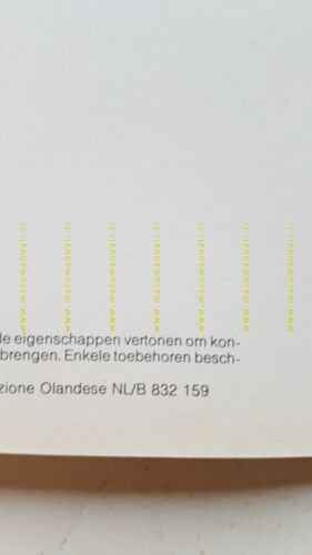 Alfa Romeo Spider 2.0 1983 depliant originale OLANDESE brochure DUTCH …