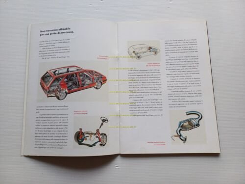 Alfa Romeo Sportwagon modelli 1992 depliant originale italiano