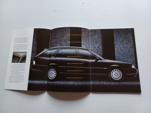 Alfa Romeo Sportwagon modelli 1992 depliant originale italiano
