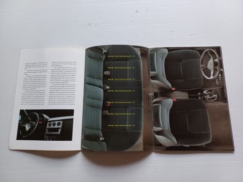 Alfa Romeo Sportwagon modelli 1992 depliant originale italiano