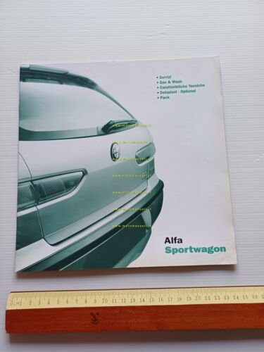 Alfa Romeo Sportwagon modelli 2001 depliant originale italiano