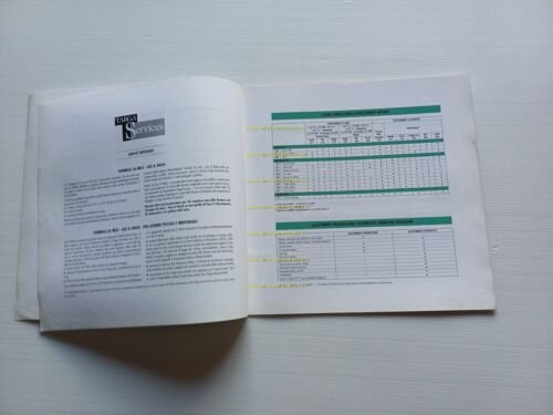 Alfa Romeo Sportwagon modelli 2001 depliant originale italiano