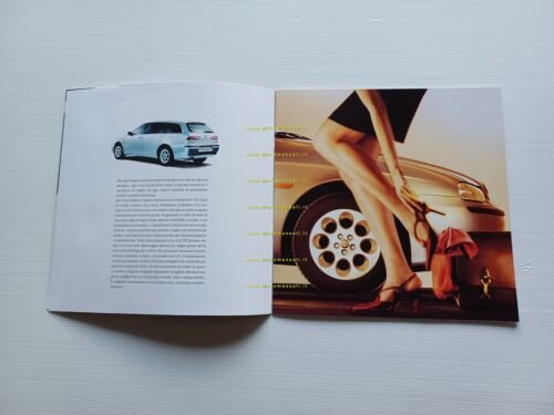 Alfa Romeo Sportwagon modelli 2001 depliant originale italiano