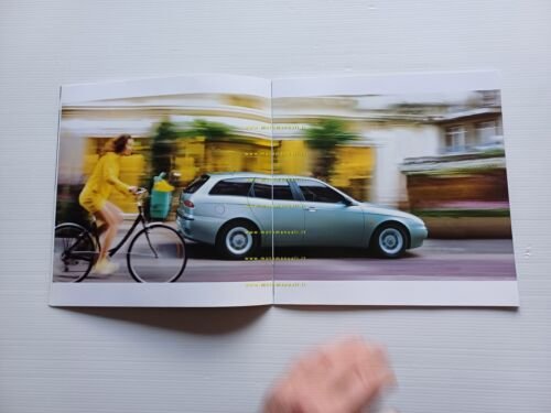 Alfa Romeo Sportwagon modelli 2001 depliant originale italiano