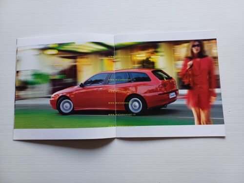 Alfa Romeo Sportwagon modelli 2001 depliant originale italiano