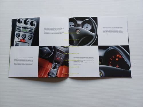 Alfa Romeo Sportwagon modelli 2001 depliant originale italiano