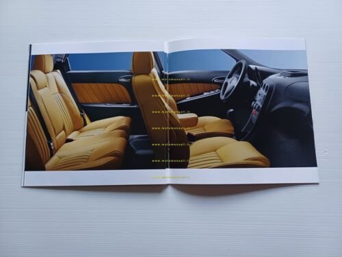 Alfa Romeo Sportwagon modelli 2001 depliant originale italiano