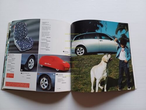 Alfa Romeo Sportwagon modelli 2005 depliant originale TEDESCO