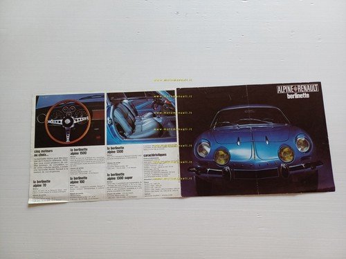 Alpine-Renault A110 70 - 100 - 1500 - 1300 Super …