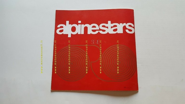 Alpinestars produzione stivali cross regolarit depliant anni 70 catalogo