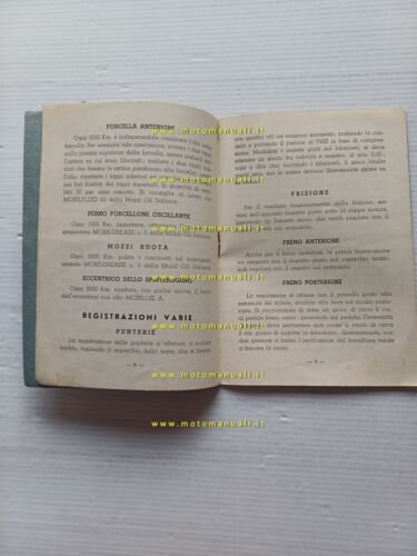 Alpino 175 4T manuale uso manutenzione moto libretto istruzioni originale