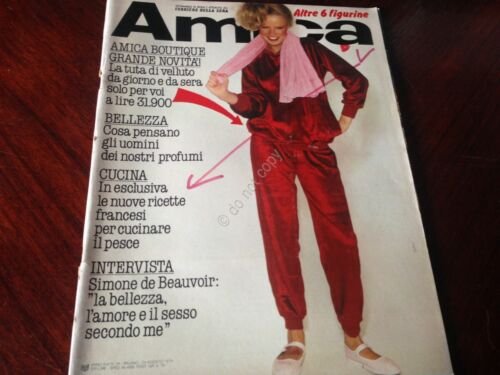 Amica Rivista Magazine 24 Agosto 1978 n.34 con figurine Liebig …