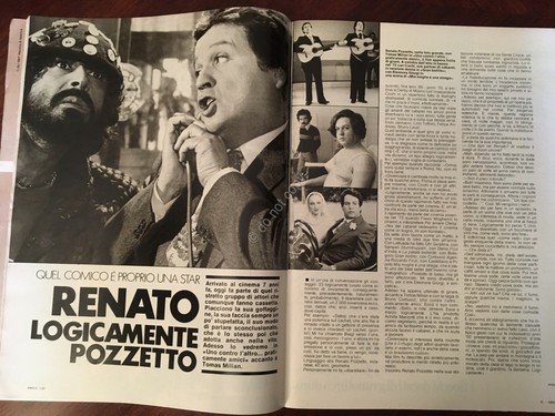Amica Rivista Magazine 3 Marzo 1981 n.9 Pozzetto Pavarotti | Immagine Gallery 3