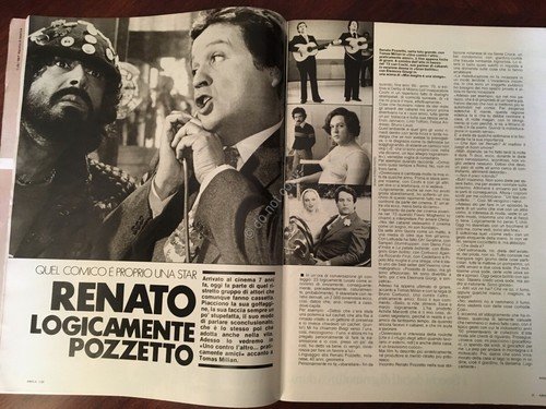 Amica Rivista Magazine 3 Marzo 1981 n.9 Pozzetto Pavarotti