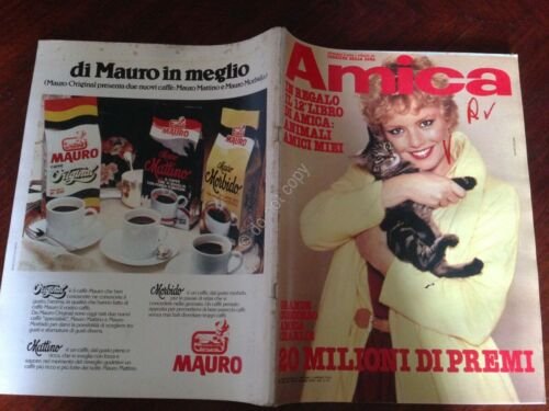 Amica Rivista Magazine 6 Aprile 1978 n. 14 Gino Paoli