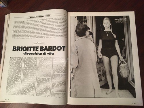 Amica Rivista Magazine 8 Aprile 1980 n.15 Bardot