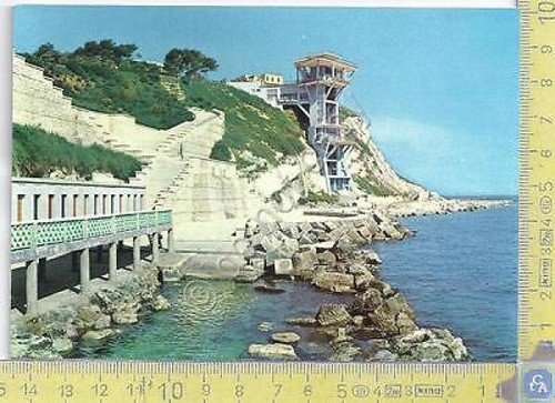 Ancona - Spiaggia del Passetto - Ascensore - 1960 | Immagine principale