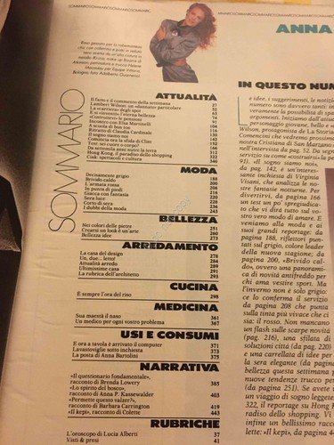 Anna Annabella Rivista Magazine 11 Ottobre 1986 n.41 Edizione Moda … | Immagine Gallery 2