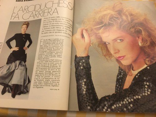 Anna Annabella Rivista Magazine 24 Maggio 1986 n.21 Sofia d'Asburgo | Immagine Gallery 3