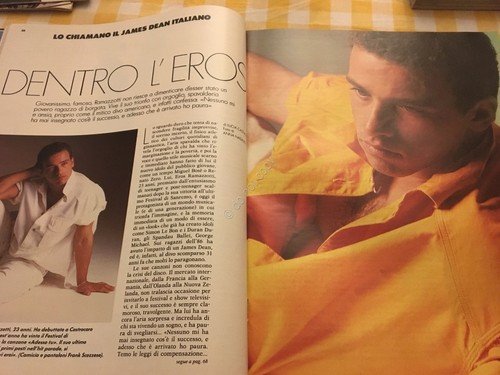 Anna Annabella Rivista Magazine 28 Giugno 1986 n.26 Eros Ramazzotti | Immagine Gallery 3