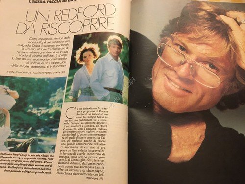 Anna Annabella Rivista Magazine 29 Marzo 1986 n.13 Robert Redford | Immagine Gallery 3