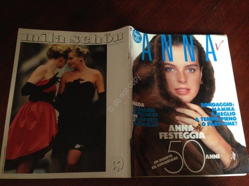 Anna Rivista Magazine 18 Novembre 1988 n. 47 Ornella Muti … | Immagine principale