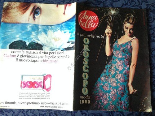 Annabella Rivista Magazine 1 Gennaio 1965 n.1 Fustenberg C. Baker | Immagine principale