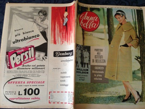 Annabella Rivista Magazine 1 Novembre 1959 n.44 W. Holden Tina … | Immagine principale