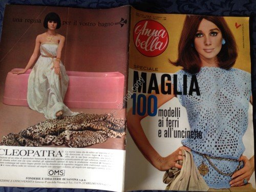 Annabella Rivista Magazine 10 Febbraio 1966 n.6 Sergio Fantoni Inserto … | Immagine principale