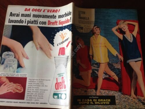 Annabella Rivista Magazine 10 Giugno 1962 n.23 Peppino De Filippo …