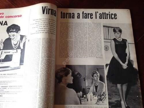 Annabella Rivista Magazine 11 Dicembre 1960 N.50 Salvatori Lisi Loren …