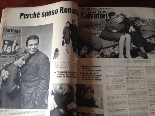 Annabella Rivista Magazine 11 Dicembre 1960 N.50 Salvatori Lisi Loren …
