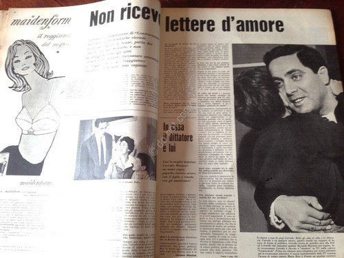 Annabella Rivista Magazine 11 Dicembre 1960 N.50 Salvatori Lisi Loren …