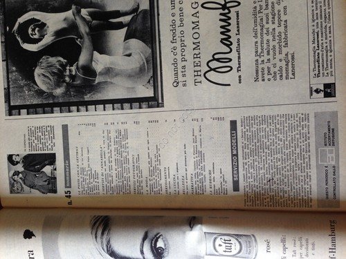 Annabella Rivista Magazine 11 Dicembre 1962 n.45 M.Monroe Roberto Risso