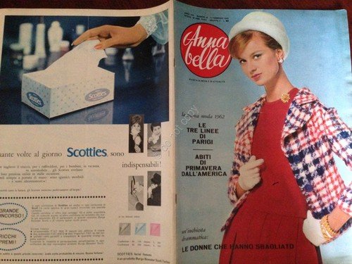 Annabella Rivista Magazine 11 Febbraio 1962 n.6 Marino Barreto | Immagine principale