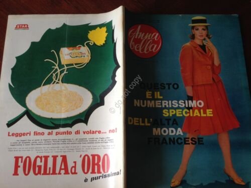 Annabella Rivista Magazine 11 Marzo 1962 n. 10 Claudia Cardinale …