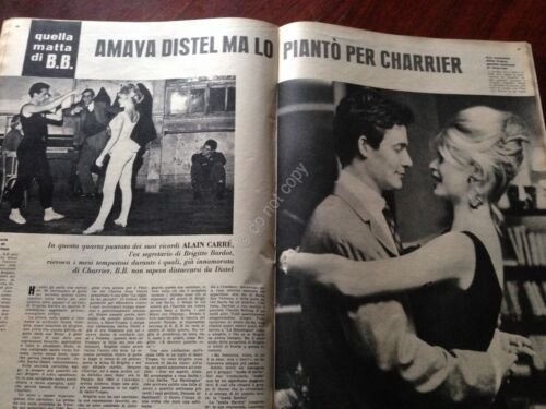 Annabella Rivista Magazine 11 Settembre 1960 N.37 Brigitte Bardot