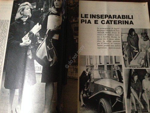 Annabella Rivista Magazine 12 Gennaio 1964 n.2 Tony Perkins Lea …