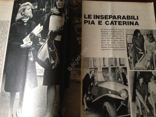 Annabella Rivista Magazine 12 Gennaio 1964 n.2 Tony Perkins Lea …