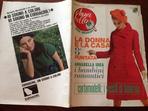 Annabella Rivista Magazine 12 Gennaio 1967 n.2 Fabrizio Capucci Caselli | Immagine principale