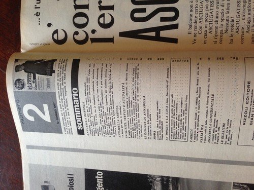 Annabella Rivista Magazine 12 Gennaio 1967 n.2 Fabrizio Capucci Caselli | Immagine Gallery 2