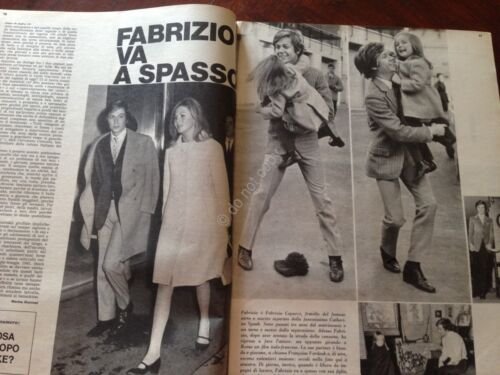 Annabella Rivista Magazine 12 Gennaio 1967 n.2 Fabrizio Capucci Caselli