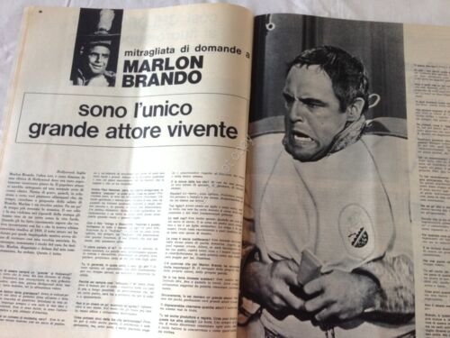 Annabella Rivista Magazine 12 Luglio 1964 n. 28 Marlon Brando …