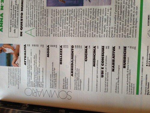 Annabella Rivista Magazine 12 Luglio 1986 n.27/28 W. Allen Rothschild | Immagine Gallery 2