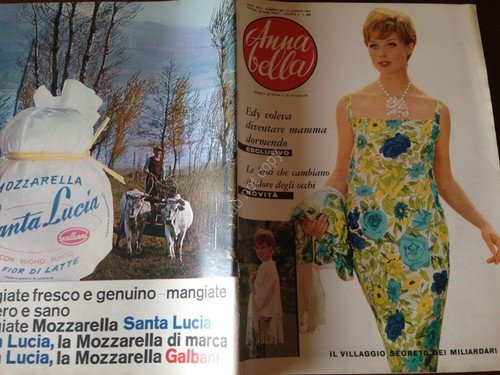 Annabella Rivista Magazine 13 Agosto 1961 N.33 Sordi Niven Edy … | Immagine principale