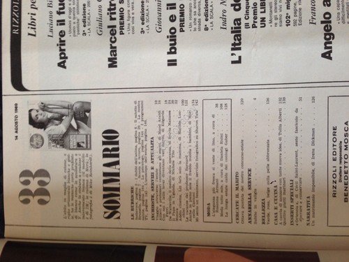 Annabella Rivista Magazine 14 Agosto 1969 n.33 W. Chiari Mina … | Immagine Gallery 2