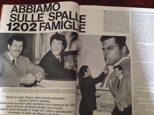 Annabella Rivista Magazine 14 Ottobre 1965 n.42 Franco Franchi Ciccio …