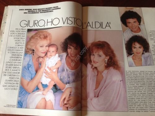 Annabella Rivista Magazine 15 Agosto 1987 n.33 Dora Moroni M. …